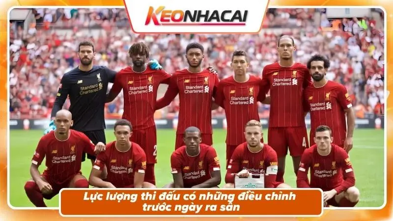 Tình hình nhân sự trước trận