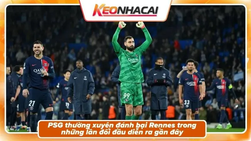 Lịch sử đối đầu: PSG áp đảo đối thủ