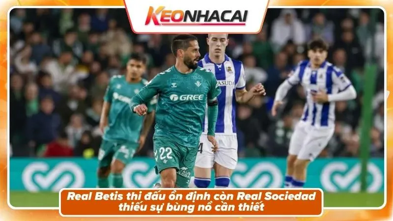 Phong độ và bối cảnh hai đội Real Betis và Real Sociedad